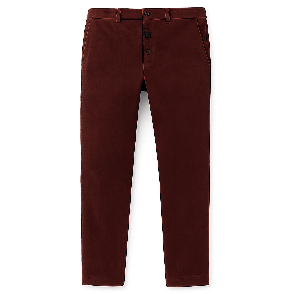 Burgundy Corduroy Pants - Shavien Pants