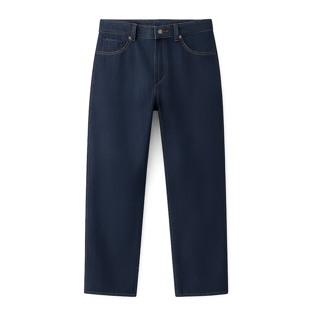 Navy Denim Jeans - Shavien Pants