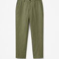 Olive Linen Trousers - Shavien Pants