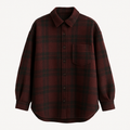 Wool Plaid Shirt - Shavien Shirts